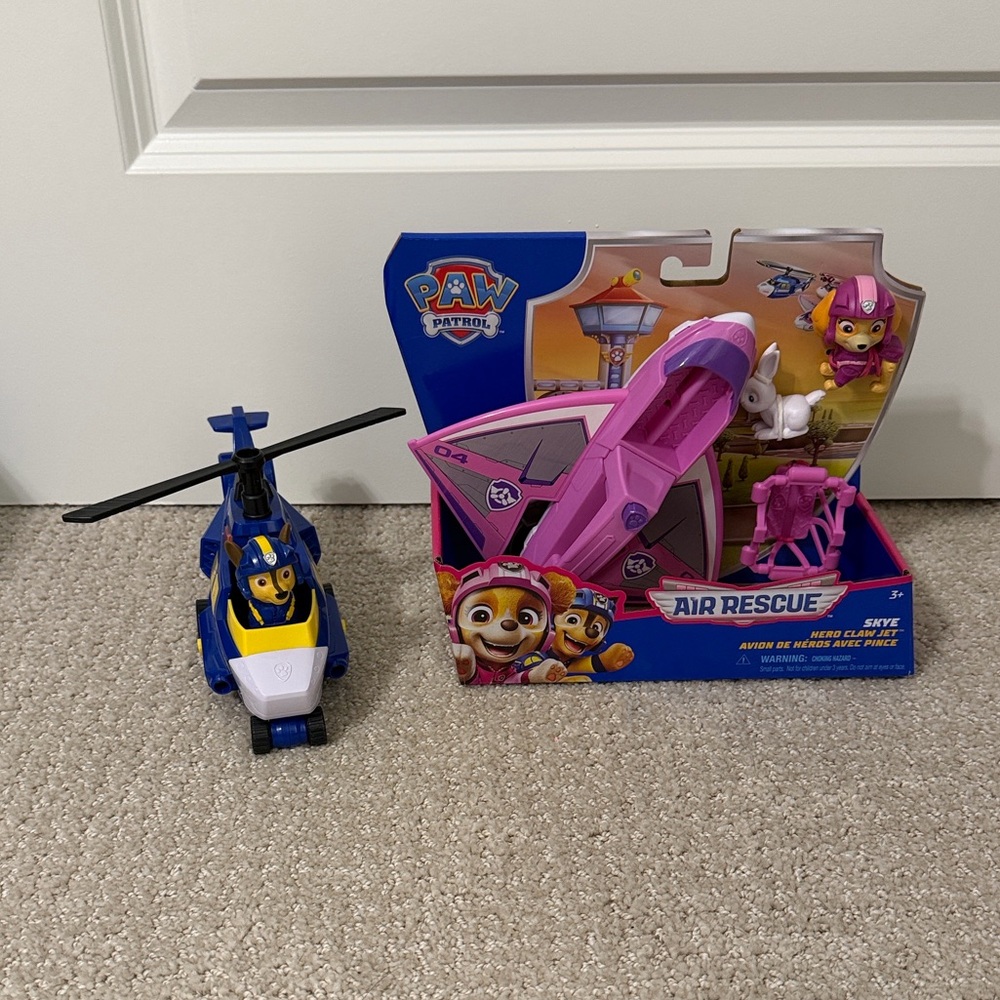 Paw Patrol Air Rescue Chase and Skye